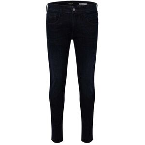 Replay Mens Anbass Faded Slim Jeans / Dark Blue